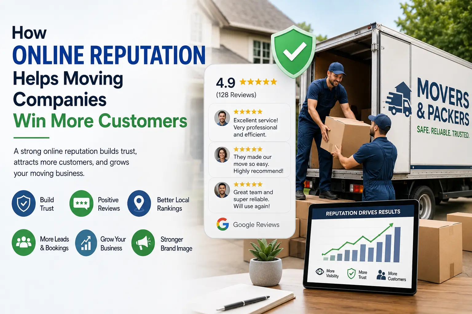 How Online Reputation Helps Moving Companies Win More Customers