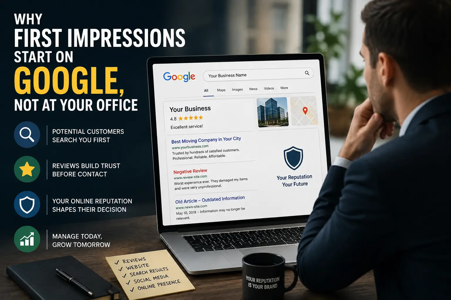 Why Your First Business Impression Starts on Google